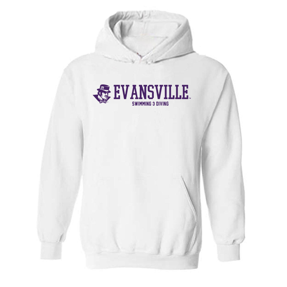 Evansville - NCAA Women's Swimming & Diving : Jaley Hamilton - Hooded Sweatshirt-0