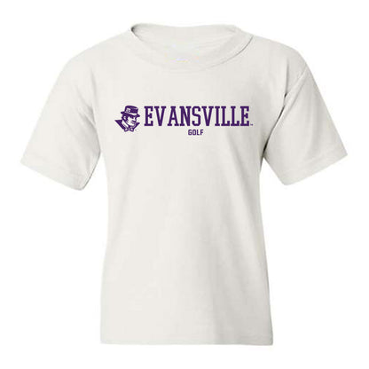 Evansville - NCAA Men's Golf : Jamison Ousley - Youth T-Shirt-0