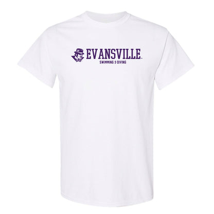 Evansville - NCAA Men's Swimming & Diving : Levi McKinney - T-Shirt-0