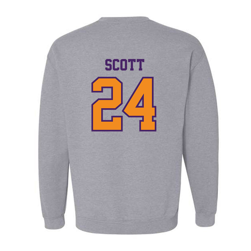 Evansville - NCAA Women's Basketball : Jordan Scott - Crewneck Sweatshirt-1