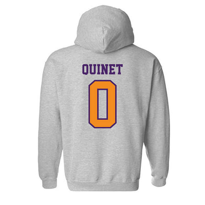 Evansville - NCAA Men's Basketball : Bryce Quinet - Hooded Sweatshirt-1