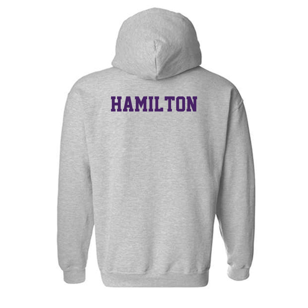 Evansville - NCAA Women's Swimming & Diving : Jaley Hamilton - Hooded Sweatshirt-1