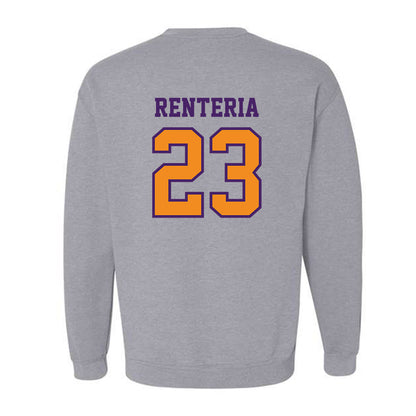 Evansville - NCAA Women's Soccer : Riley Renteria - Crewneck Sweatshirt-1