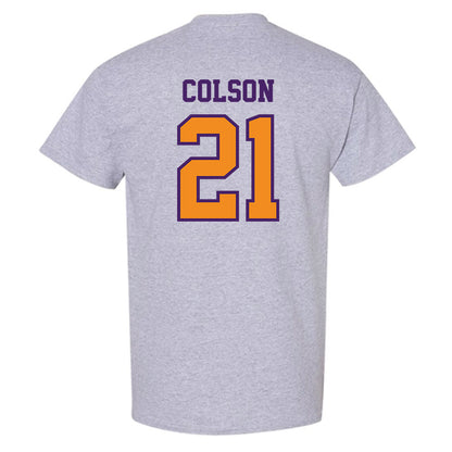 Evansville - NCAA Women's Soccer : Liv Colson - T-Shirt-1