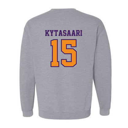 Evansville - NCAA Women's Soccer : Lily Kytasaari - Crewneck Sweatshirt-1