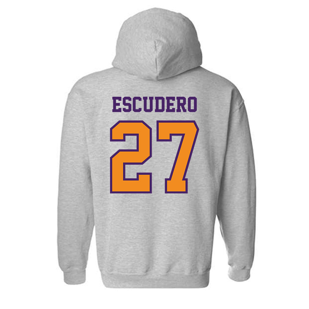 Evansville - NCAA Men's Soccer : Andres Escudero - Hooded Sweatshirt-1