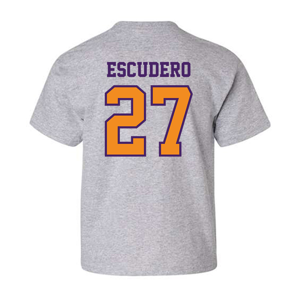 Evansville - NCAA Men's Soccer : Andres Escudero - Youth T-Shirt-1