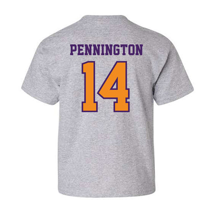 Evansville - NCAA Baseball : Wyatt Pennington - Youth T-Shirt-1