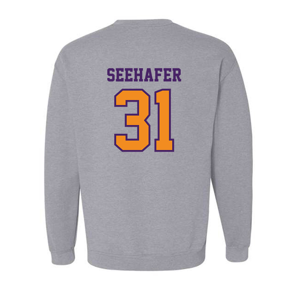 Evansville - NCAA Women's Soccer : Josie Seehafer - Crewneck Sweatshirt-1