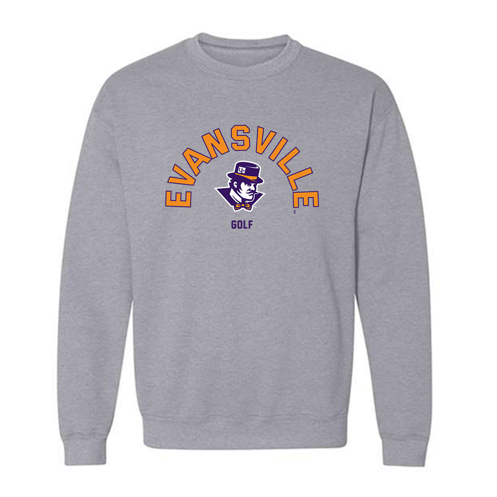 Evansville - NCAA Men's Golf : Jamison Ousley - Crewneck Sweatshirt-0