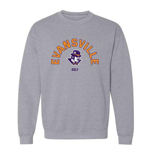 Evansville - NCAA Men's Golf : Jamison Ousley - Crewneck Sweatshirt-0