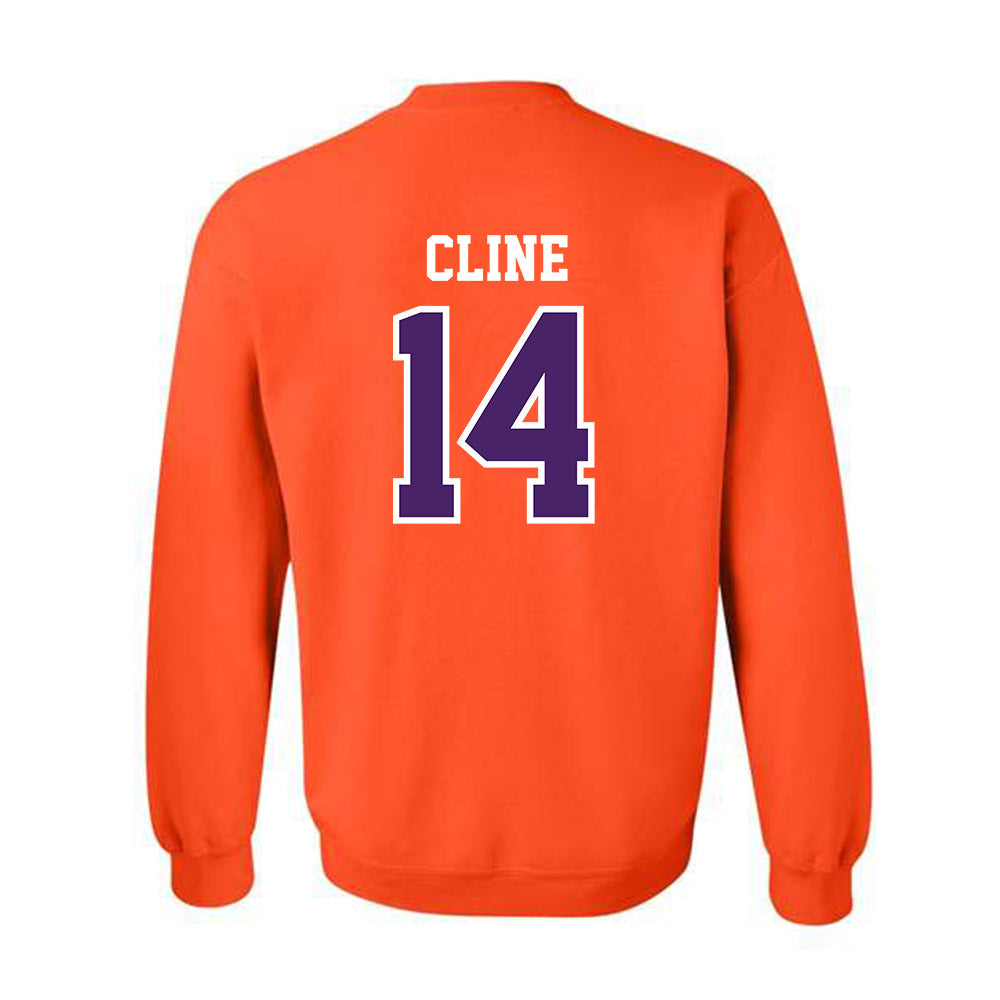 Evansville - NCAA Women's Volleyball : Chloe Cline - Crewneck Sweatshirt-1