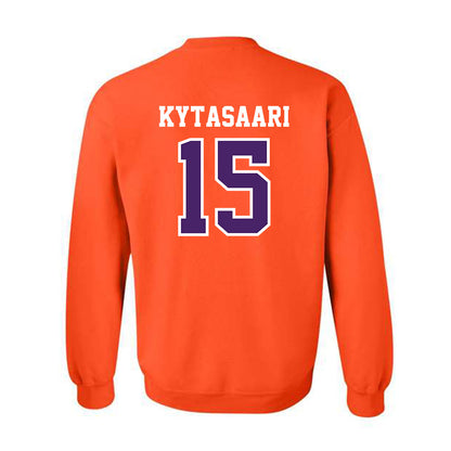 Evansville - NCAA Women's Soccer : Lily Kytasaari - Crewneck Sweatshirt-1