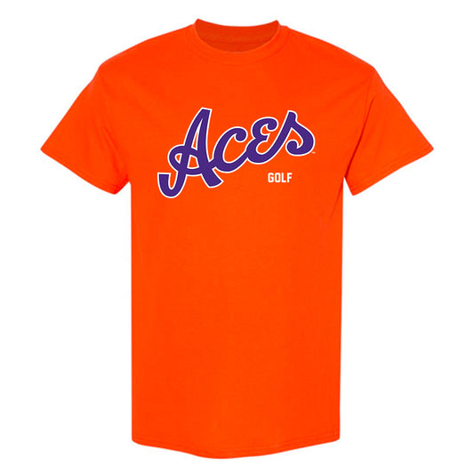 Evansville - NCAA Women's Golf : Mia Cruz - T-Shirt-0