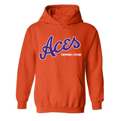 Evansville - NCAA Men's Swimming & Diving : Bryce Ryan - Hooded Sweatshirt-0