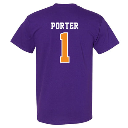 Evansville - NCAA Men's Basketball : Keishon Porter - T-Shirt-1