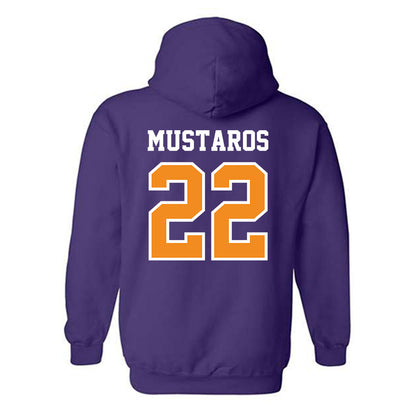 Evansville - NCAA Women's Basketball : Mireia Mustaros - Hooded Sweatshirt-1