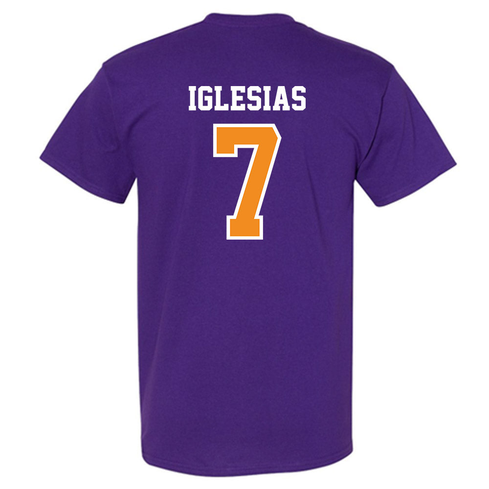 Evansville - NCAA Men's Soccer : Carlos Iglesias - T-Shirt-1