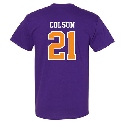Evansville - NCAA Women's Soccer : Liv Colson - T-Shirt-1