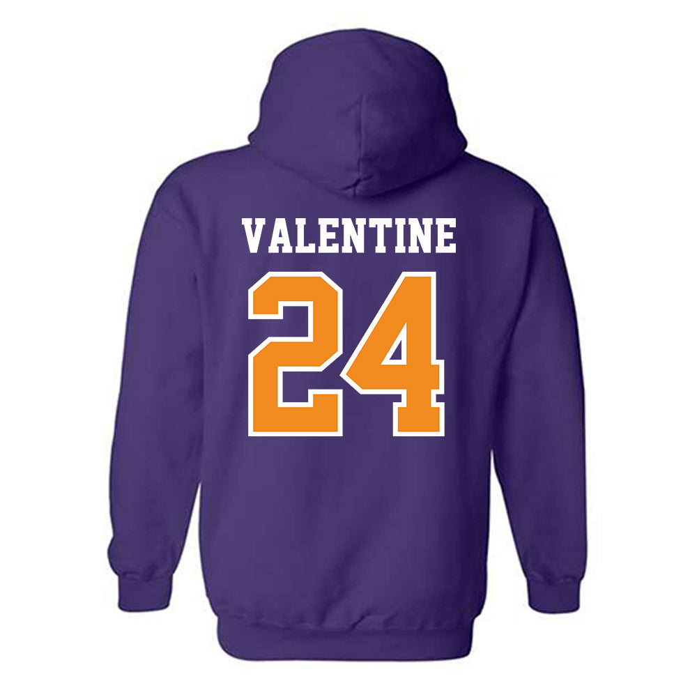 Evansville - NCAA Softball : Angela Valentine - Hooded Sweatshirt-1