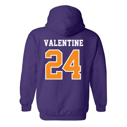 Evansville - NCAA Softball : Angela Valentine - Hooded Sweatshirt-1