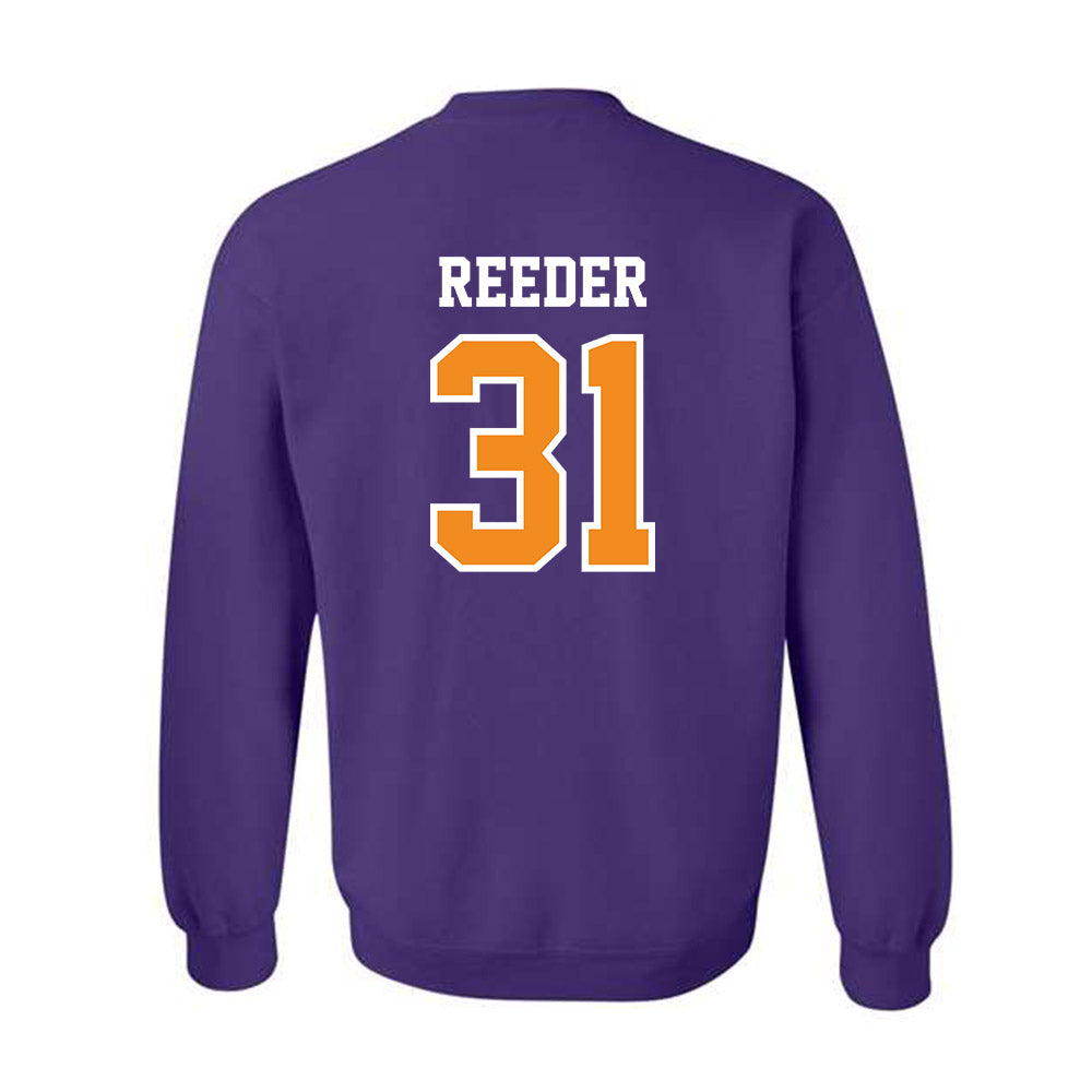 Evansville - NCAA Baseball : Reagan Reeder - Crewneck Sweatshirt-1