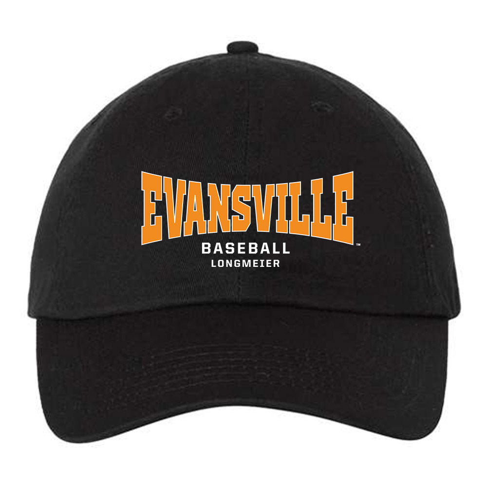 Evansville - NCAA Baseball : Charlie Longmeier - Dad Hat-0