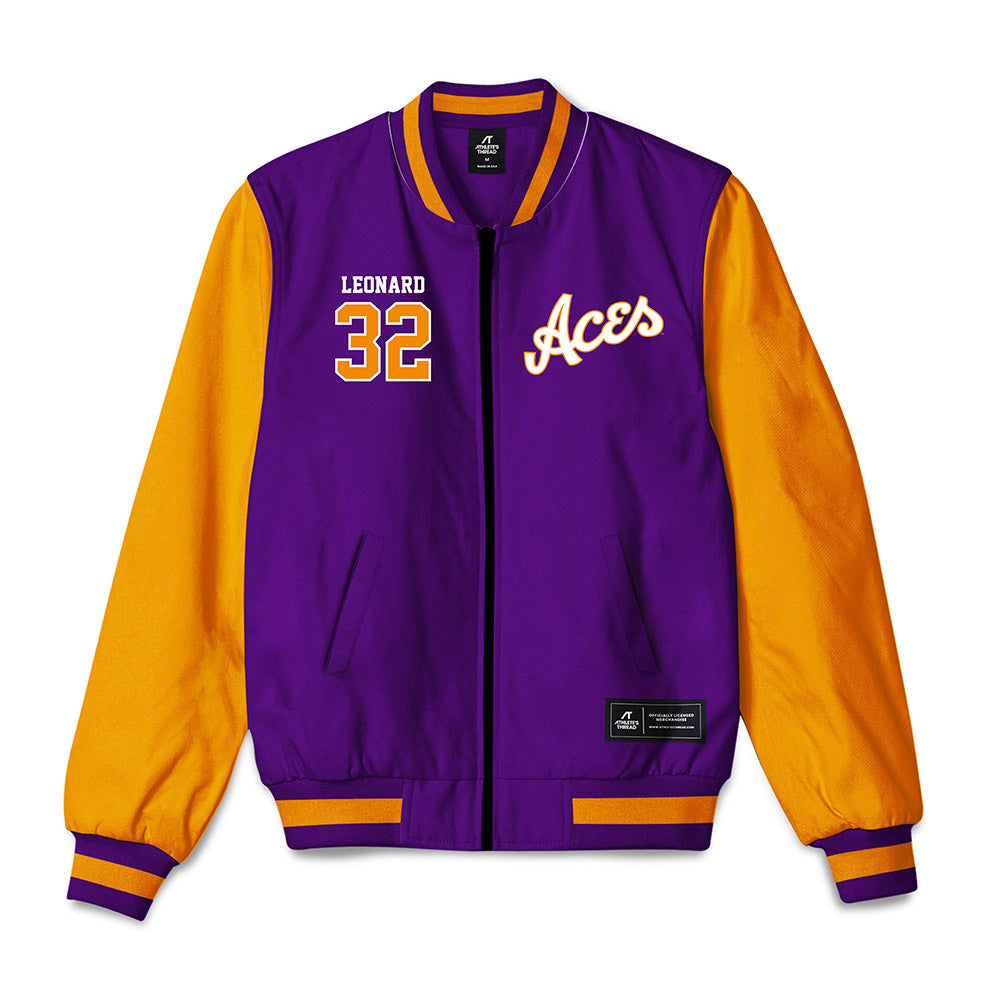 Evansville - NCAA Softball : Addyson Leonard - Bomber Jacket-0