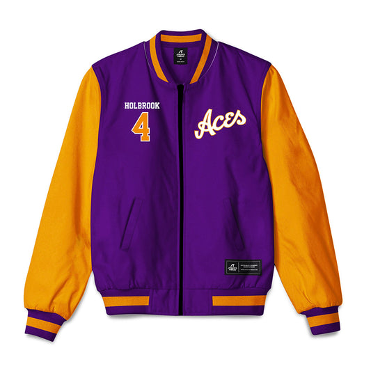 Evansville - NCAA Softball : Ashtyn Holbrook - Bomber Jacket-0