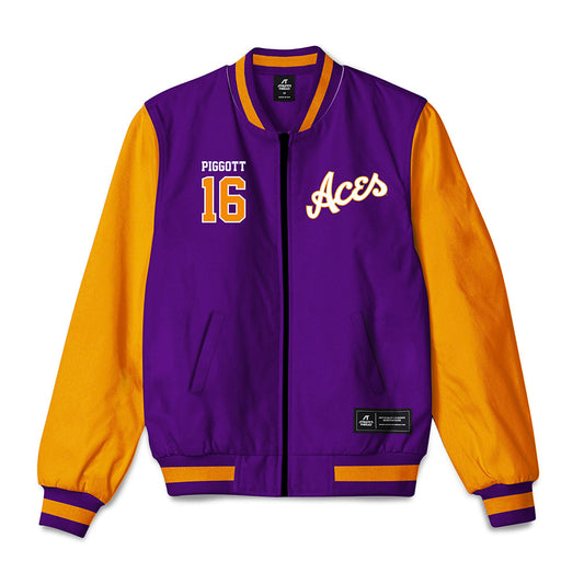 Evansville - NCAA Softball : Eliza Piggott - Bomber Jacket-0