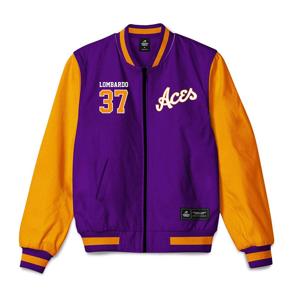 Evansville - NCAA Baseball : Trenton Lombardo - Bomber Jacket-0