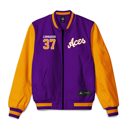 Evansville - NCAA Baseball : Trenton Lombardo - Bomber Jacket-0