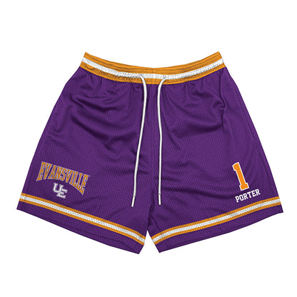 Evansville - NCAA Men's Basketball : Keishon Porter - Shorts-0