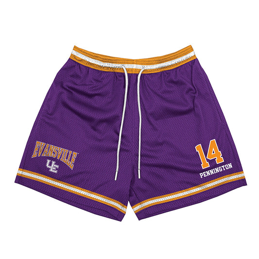 Evansville - NCAA Baseball : Wyatt Pennington - Shorts-0