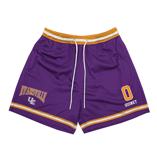 Evansville - NCAA Men's Basketball : Bryce Quinet - Shorts-0
