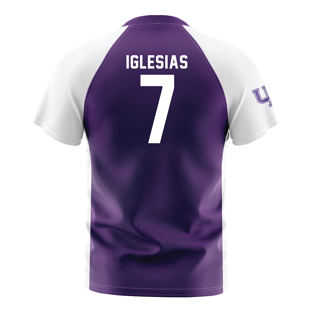 Evansville - NCAA Men's Soccer : Carlos Iglesias - Soccer Jersey-1