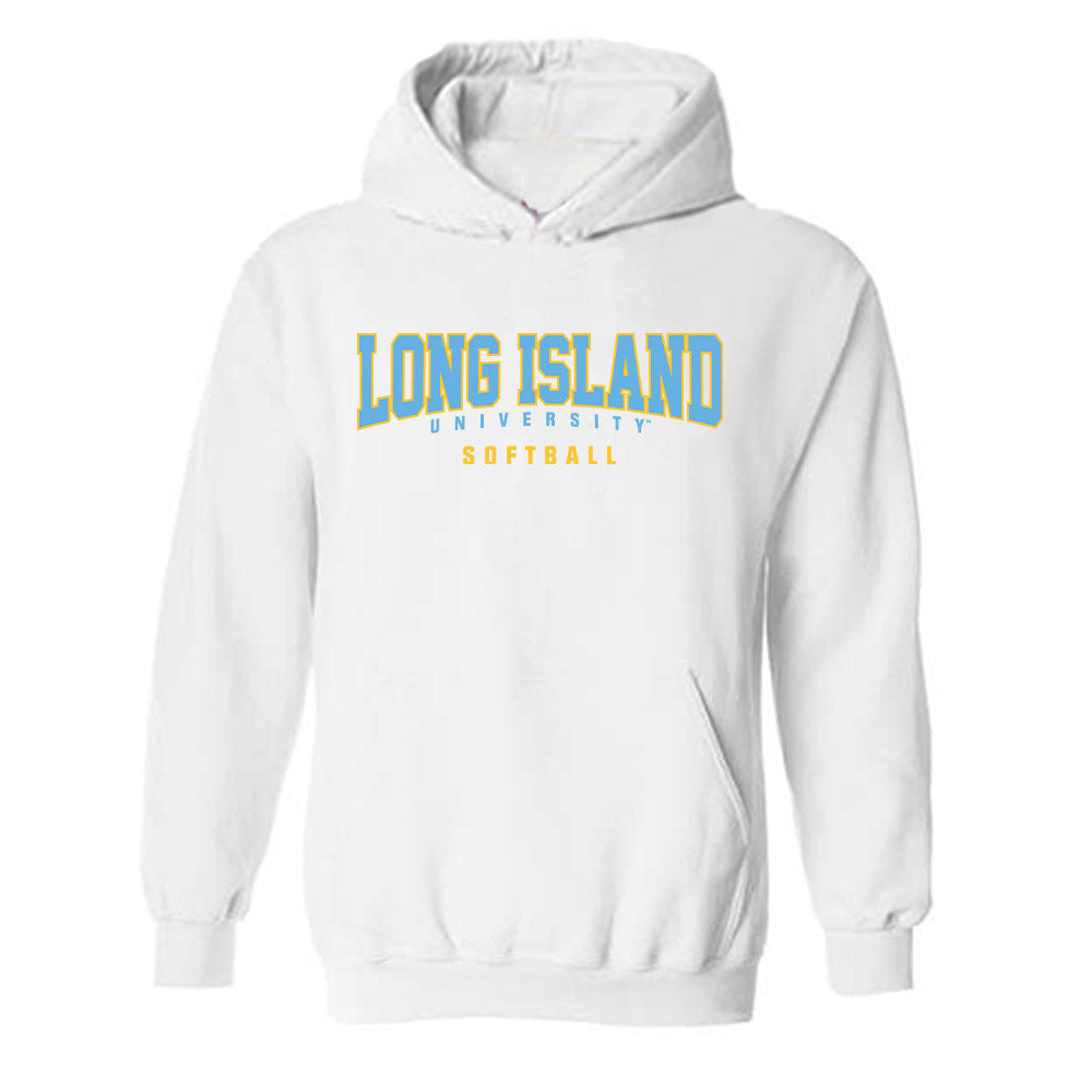 LIU - NCAA Softball : Anais Soto - Classic Shersey Hooded Sweatshirt-0