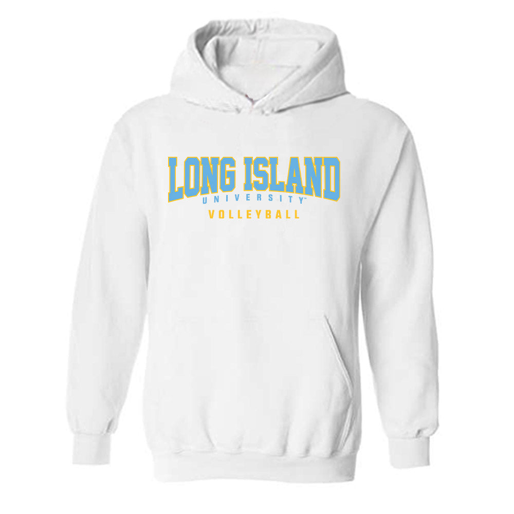 LIU - NCAA Women's Volleyball : Yasmeen Muhammad - Classic Shersey Hooded Sweatshirt-0