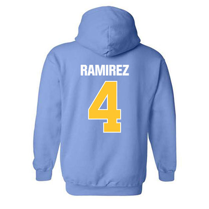LIU - NCAA Men's Water Polo : Lucas Ramirez - Classic Shersey Hooded Sweatshirt-1