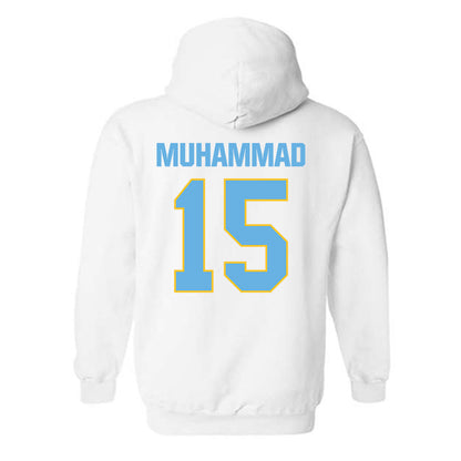 LIU - NCAA Women's Volleyball : Yasmeen Muhammad - Classic Shersey Hooded Sweatshirt-1