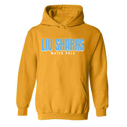 LIU - NCAA Men's Water Polo : Jack French - Classic Shersey Hooded Sweatshirt-0