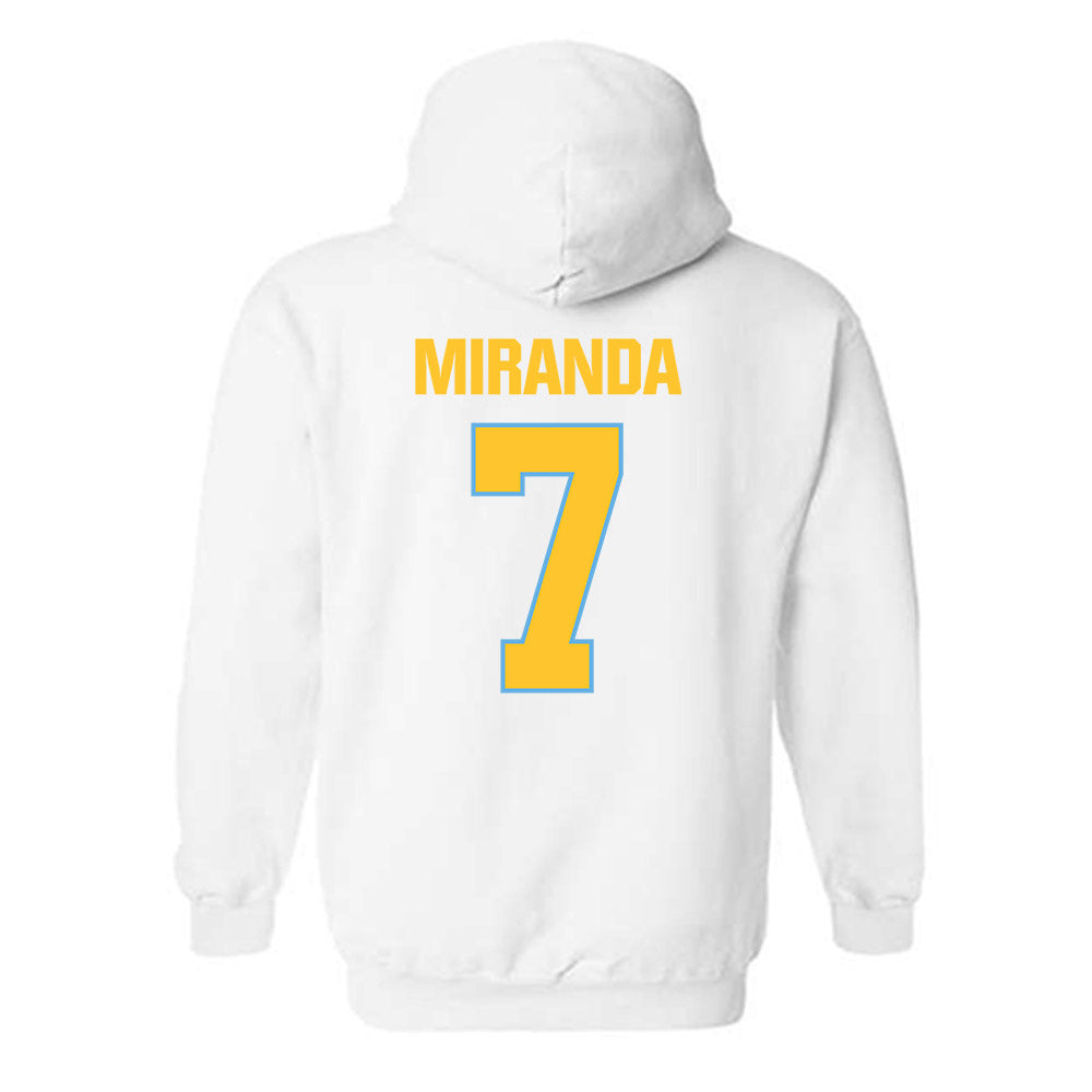 LIU - NCAA Men's Basketball : Isaiah Miranda - Hooded Sweatshirt-1
