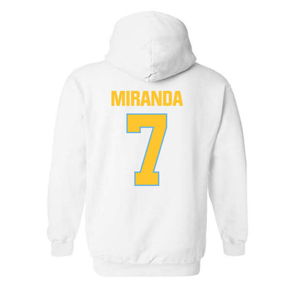 LIU - NCAA Men's Basketball : Isaiah Miranda - Hooded Sweatshirt-1
