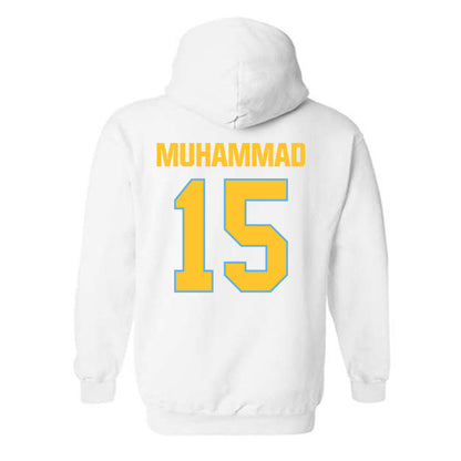 LIU - NCAA Women's Volleyball : Yasmeen Muhammad - Hooded Sweatshirt-1