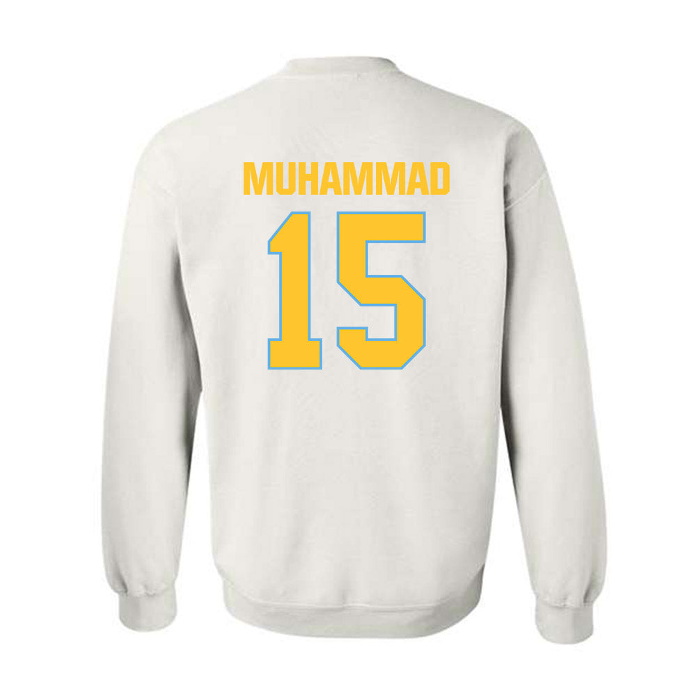 LIU - NCAA Women's Volleyball : Yasmeen Muhammad - Crewneck Sweatshirt-1