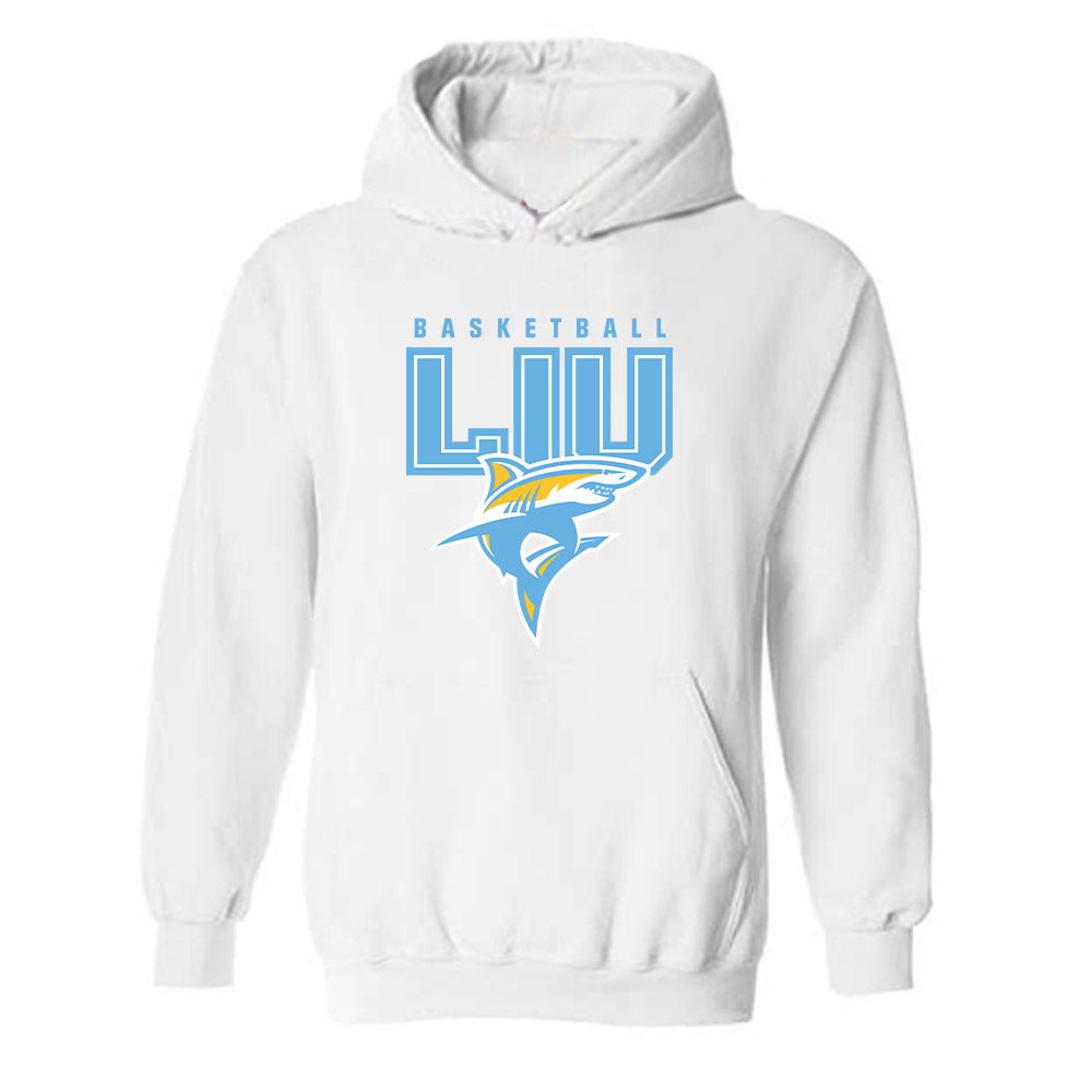 LIU - NCAA Men's Basketball : Isaiah Miranda - Hooded Sweatshirt-0