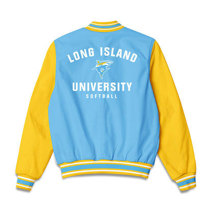 LIU - NCAA Softball : Anais Soto - Bomber Jacket-1