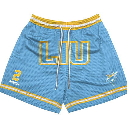 LIU - NCAA Men's Basketball : Greg Gordon - Shorts-0