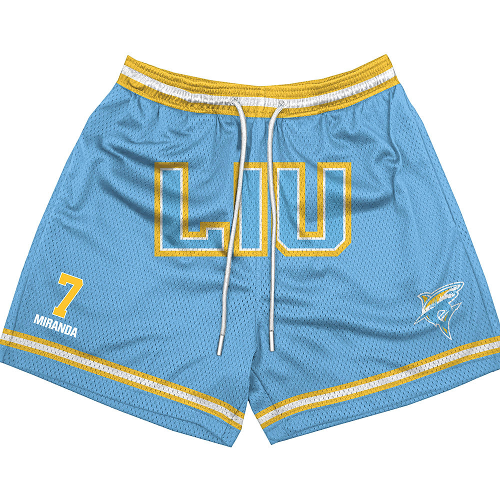 LIU - NCAA Men's Basketball : Isaiah Miranda - Shorts-0
