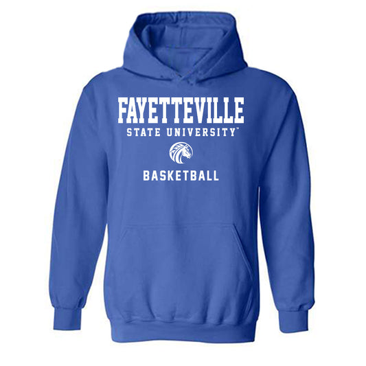 Fayetteville State - NCAA Men's Basketball : Tyler Gill - Hooded Sweatshirt-0